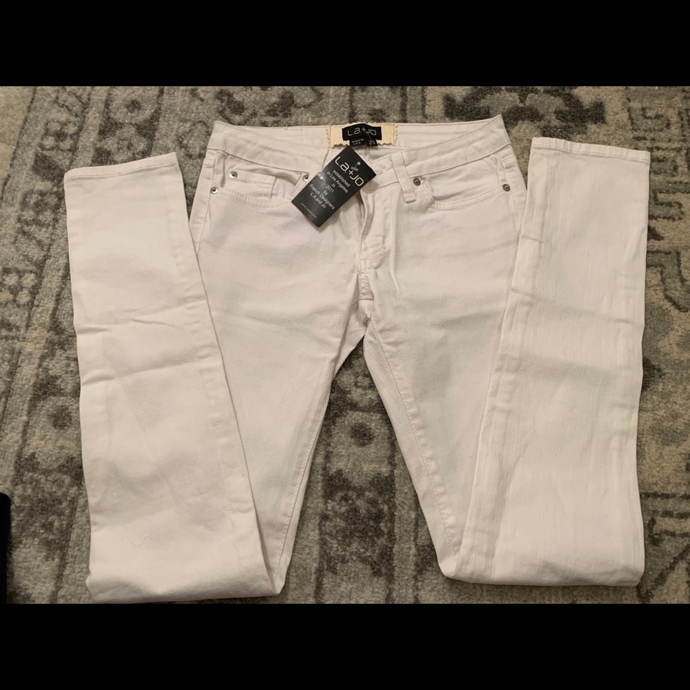 White jeans